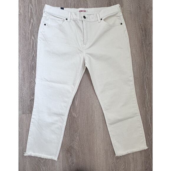 Johnny Was|The Cropped Boyfriend Jean|Off White‎ Jeans|NWT|SZ 32 - Picture 4 of 10